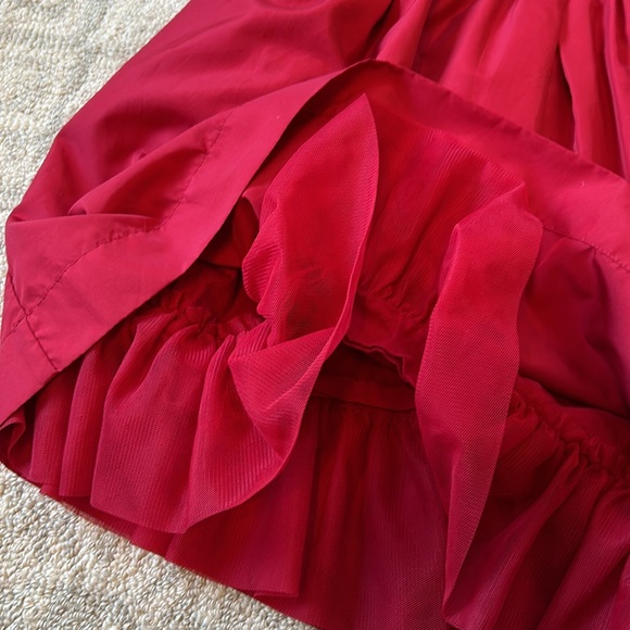 Toddler GAP Red Christmas Dress Size 5 - Picture 3 of 4